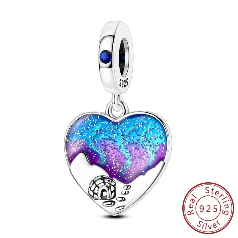 Original Copper Charms Beads Love Family Wings Whale Shark Charm Fit Bracelet Pendant Women Diy Fine Jewelry Gifts