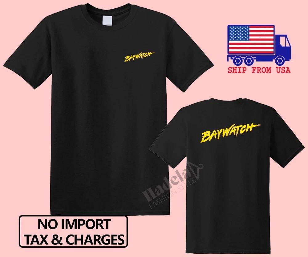Baywatch Retro Tv Show Men s Black Size S-5XL 3XL