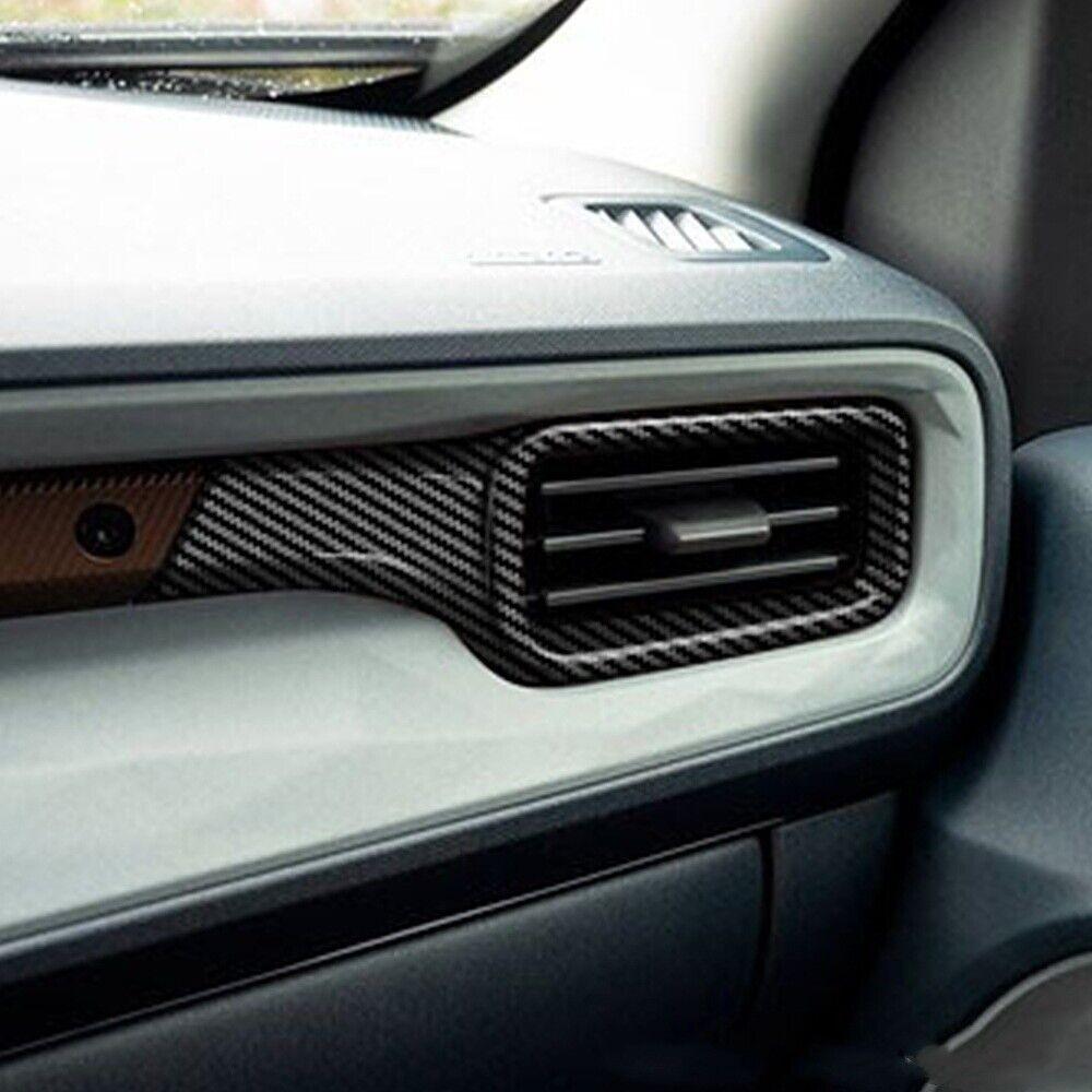 Carbon Fiber Side Vent Air outlet Trim Cover For Ford Maverick  Accessories