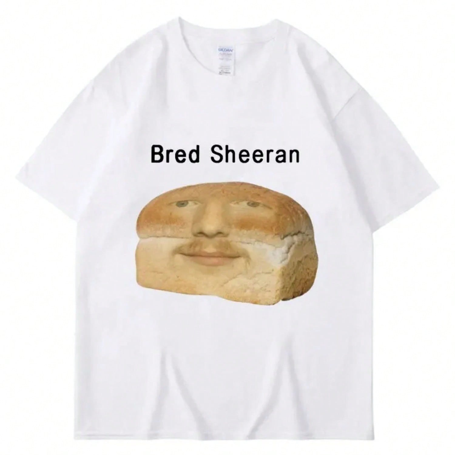 Funny Ed Sheeran Meme Print T Shirts unisex Wounisex Humor Creativity Short Sleeve Oversized Casual Spring Summer T-Shirt 01336 S разноцветный