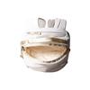The North Face 20L Casual Sports Large Capacity Backpack Women Backpack White NF0A81C1-IYI