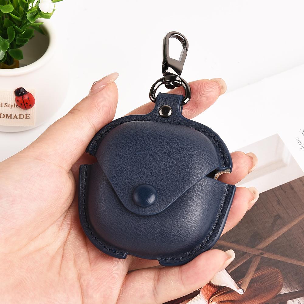 For Samsung Galaxy Buds Core Earphone Case Business Leather + PC Protective Cover