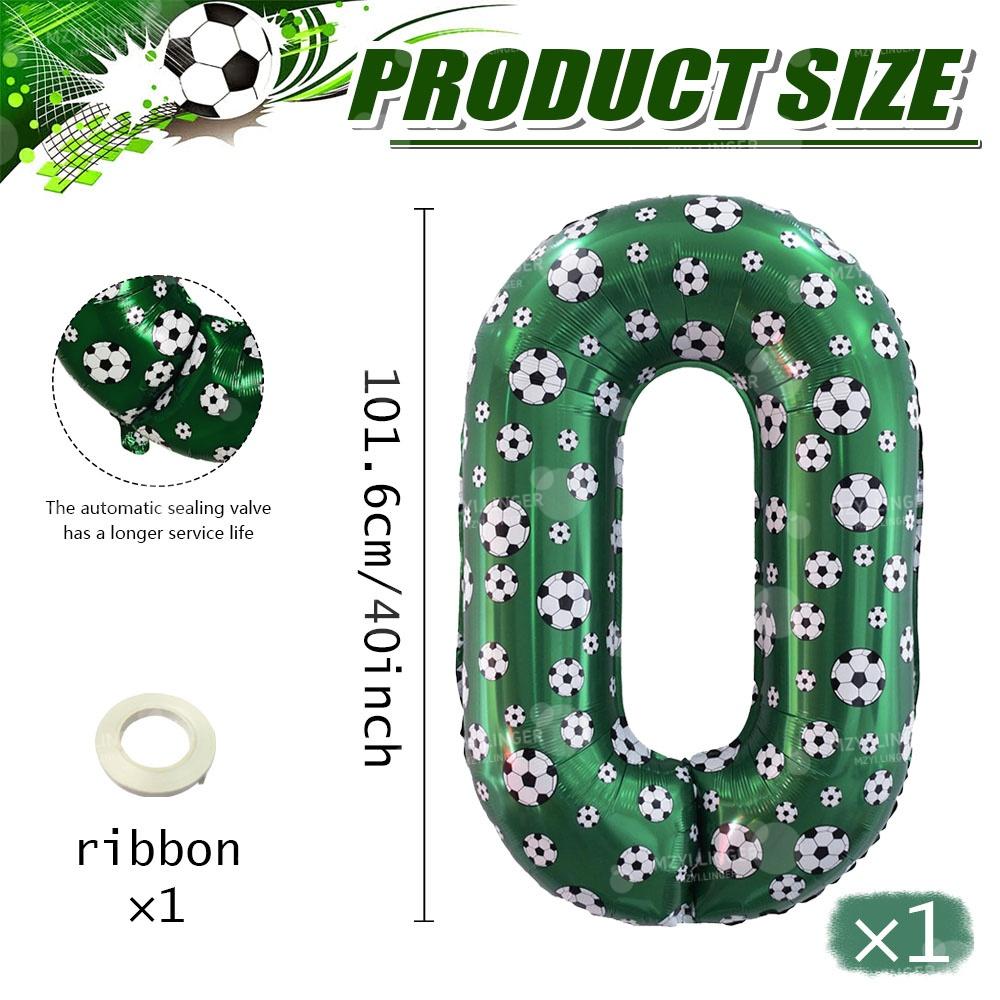 40inch Football Print Digital Balloon Football Print Birthday Party Decoration Competition Venue Layout Digital Balloon0-9