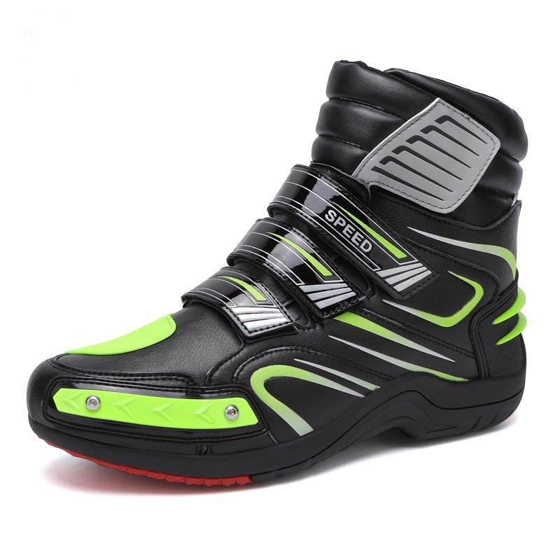Cycling Shoes, Motorcycle Commuting Boots, Off-road Rally Motorcycle Shoes, Men's and Women's Autumn and Winter Motorcycle Travel Equipment