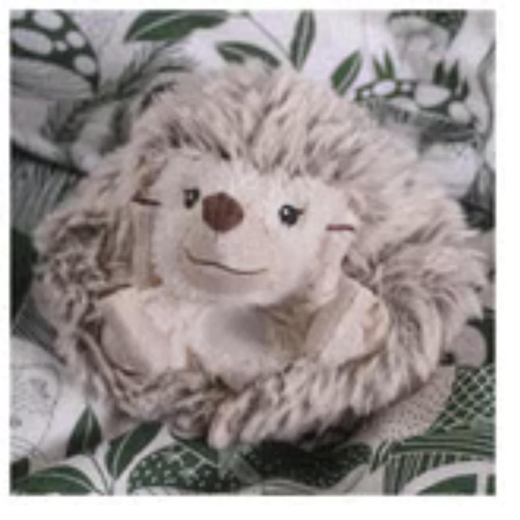 IKEA SKOGSDUVA Hedgehog Plush Toy, Beige, 21cm (m70576904)