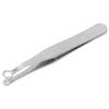 2Pcs Nose Hair Tweezers Waterproof Simple Painless Safe Design Safety Protection Stainless Steel Nose Hair Tweezers