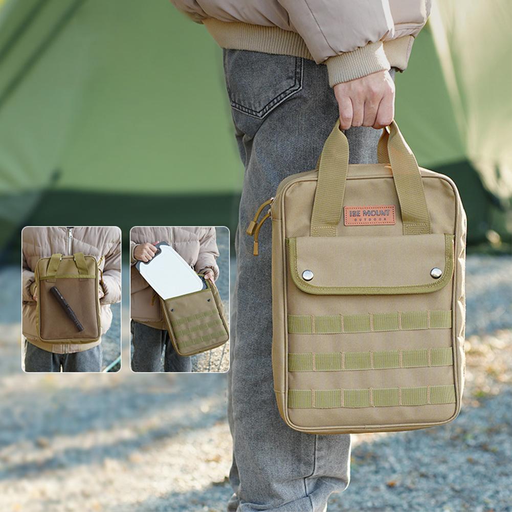 12Pcs Outdoor Travel Utensils Set Large Capacity Cooking Grilling Set Portable Kitchenware Set for Backpacking