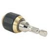 1/4\" Hex Shank Keyless Drill Chuck Carbon Steel Accessories