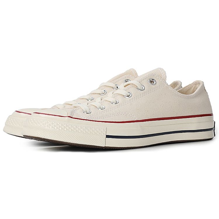 Converse Chuck 70 Low Top Parchment Unisex Sneakers White Garnet Egret 162062C