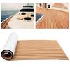 90x240cm Marine Boat Synthetic Flooring Self Adhesive EVA Foam Yacht Deck Sheet(GoldBlack )