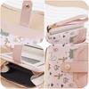 Baellerry Ladies Wallet With Animal Print Pu Material Compact Card Coin Holder For Daily Use