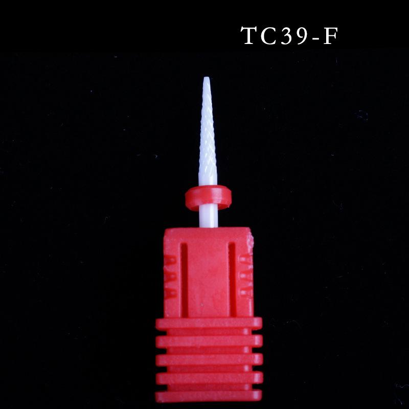 Ceramic Nail Grinding Head - Corn Bullet Rocket Shape for Electric Nail Grinder