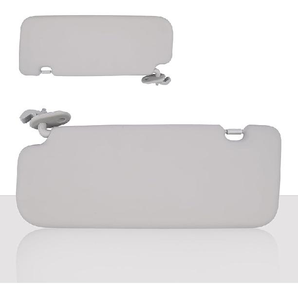 Driver Side Sun Visor Fit For Hyundai Accent 1E 2011 2012 2013 2014 2015 Replace 85210-1R000 Front Left | Sun Protection Shade | Gray
