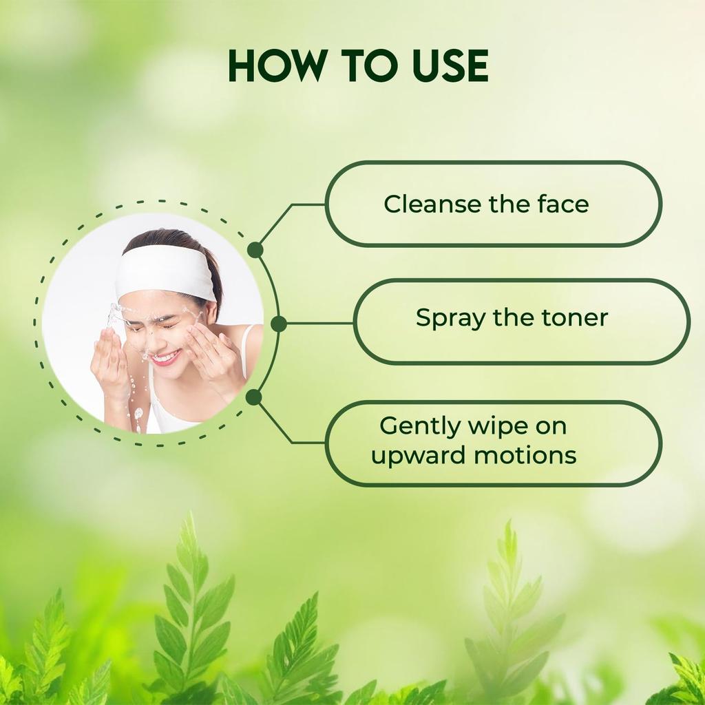 Jovees Herbal Sun Defence Neem Skin Toner 100ml For Glowing Clear Skin Lightweight Non Greasy Quick Absorption Pore Cleansing For All Skin Types