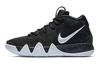 Nike Kyrie 4 Kyrie 4 Mid top Children's Basketball Shoes Black White AA2897-002