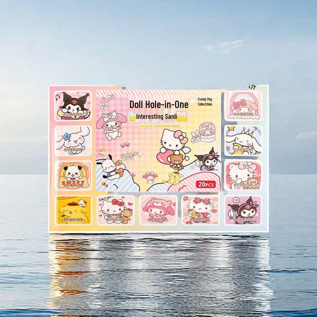 Luminous Turtle Game: Blind Box Figurine and Scratch-Off Lucky Draw Toy for Girls