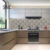 Oil Proof Wall Stickers for Bathroom 5Pcs Vintage Brick Tile Stickers, Waterproof Oil?Proof Wallpaper, Peel Sheets Kitchen & Stick Backsplash Living