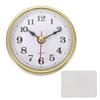 PATIKIL Classic Clock Movement, 2.6 Inch65mm Quartz Movement Insert, for Office Home Decor Replacement DIY, Gold (Arabic Numerals)