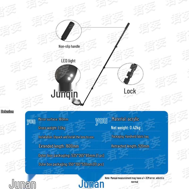Telescopic Car Undercarriage Inspection Mirror