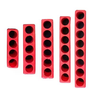 6.35mm Bit Holder 10 Hole 1/4 Holder Screwdriver Storage Box Hex Shank Screwdriver Plastic Screwdriver Storage Screwdriver Bit