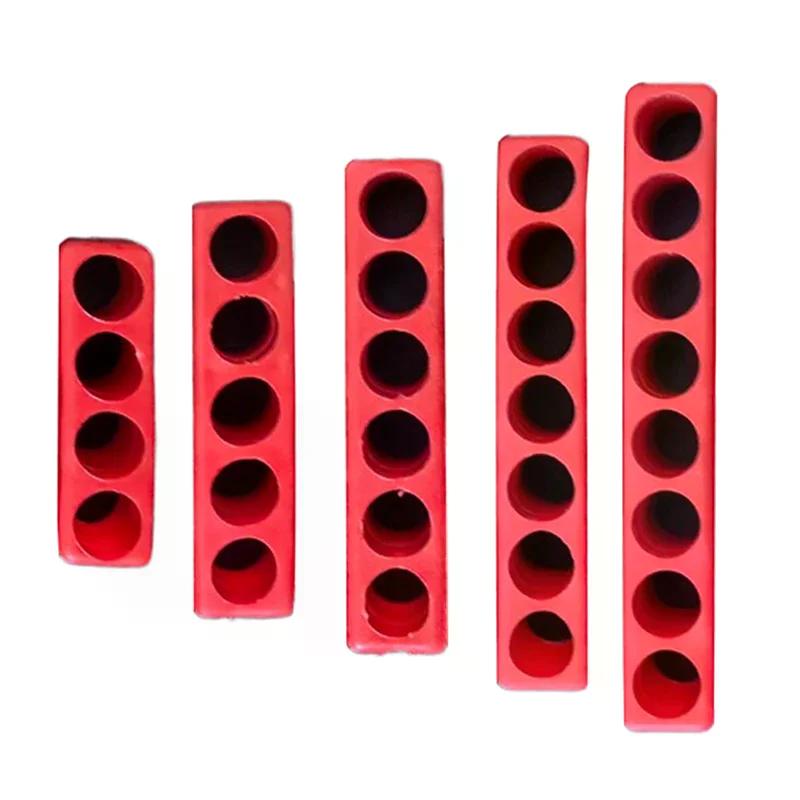 6.35mm Bit Holder 10 Hole 1/4 Holder Screwdriver Storage Box Hex Shank Screwdriver Plastic Screwdriver Storage Screwdriver Bit