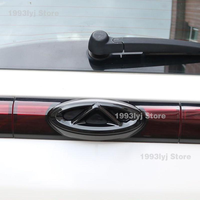 Hrbsq7 Per Chery Tiggo 7 Pro Styling Plastica Emblema Posteriore Griglia Anteriore Badge Decalcomanie di Alta Gamma Decorazione Esterna Auto