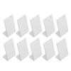 10pcs Acrylic Earring Holder   Ear Studs Jewelry Storage Display Rack Showcase Earrings Display Stand Earring Storage