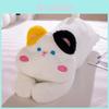 Soft Short Fur Plush Toy Pillow For Kids And Adults With Cozy Design