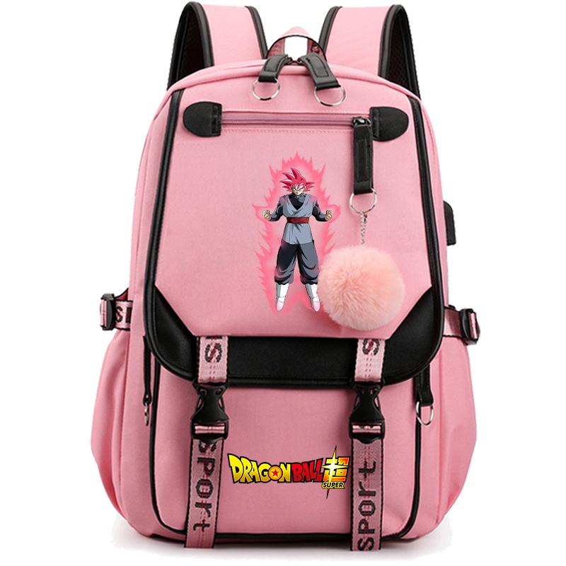 Anime Dragon Ball Bag Large Capacity Backpack for Women Anti Theft Travel Bag Back To Schoolbag for Teenager Girl Laptop Bag Women Travel Bag Mochila