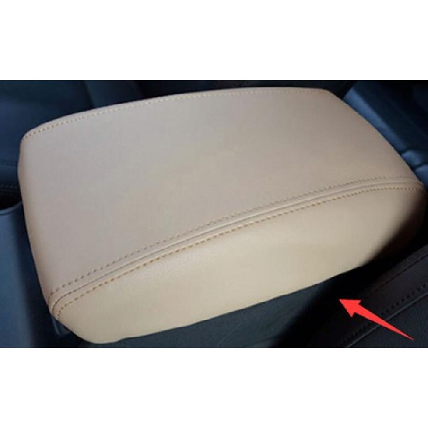 For Hyundai Tucson 2016-18 Beige Leather Central Console Armrest Box Cover 1PCS