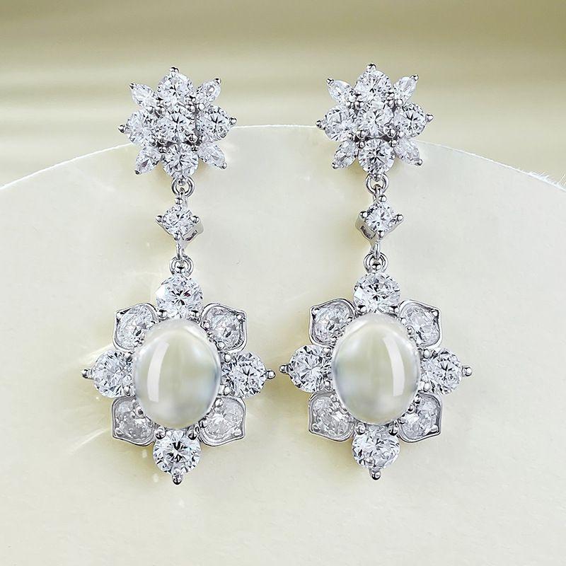 

Xiancan 2024 Серебряные серьги S925 в виде яйца с лицом Снежной Королевы для женщин S925 Silver