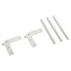 RC Front Bumper Aluminum Alloy Model Car Front Bumper Replacement for 1Celsius10 RC Car