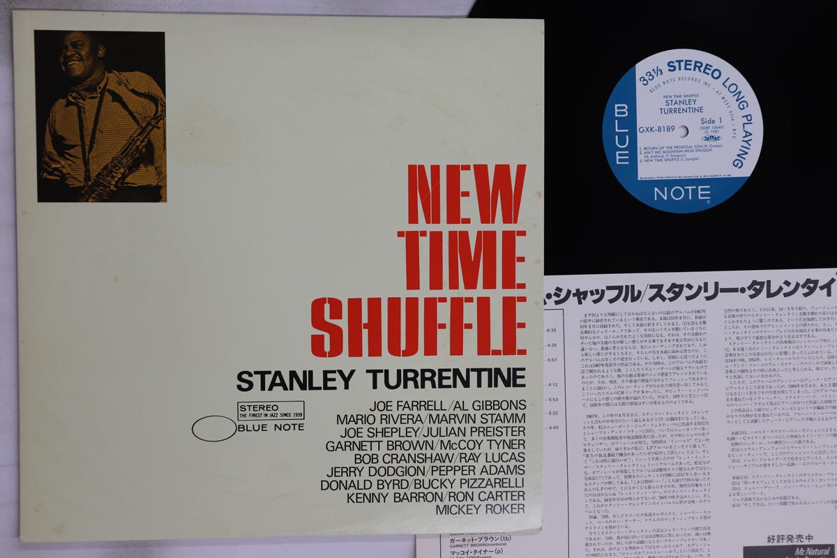 

LP Пластинка STANLEY TURRENTINE - New Time Shuffle GXK8189 BLUE NOTE 1981 Япония Джаз Б/У