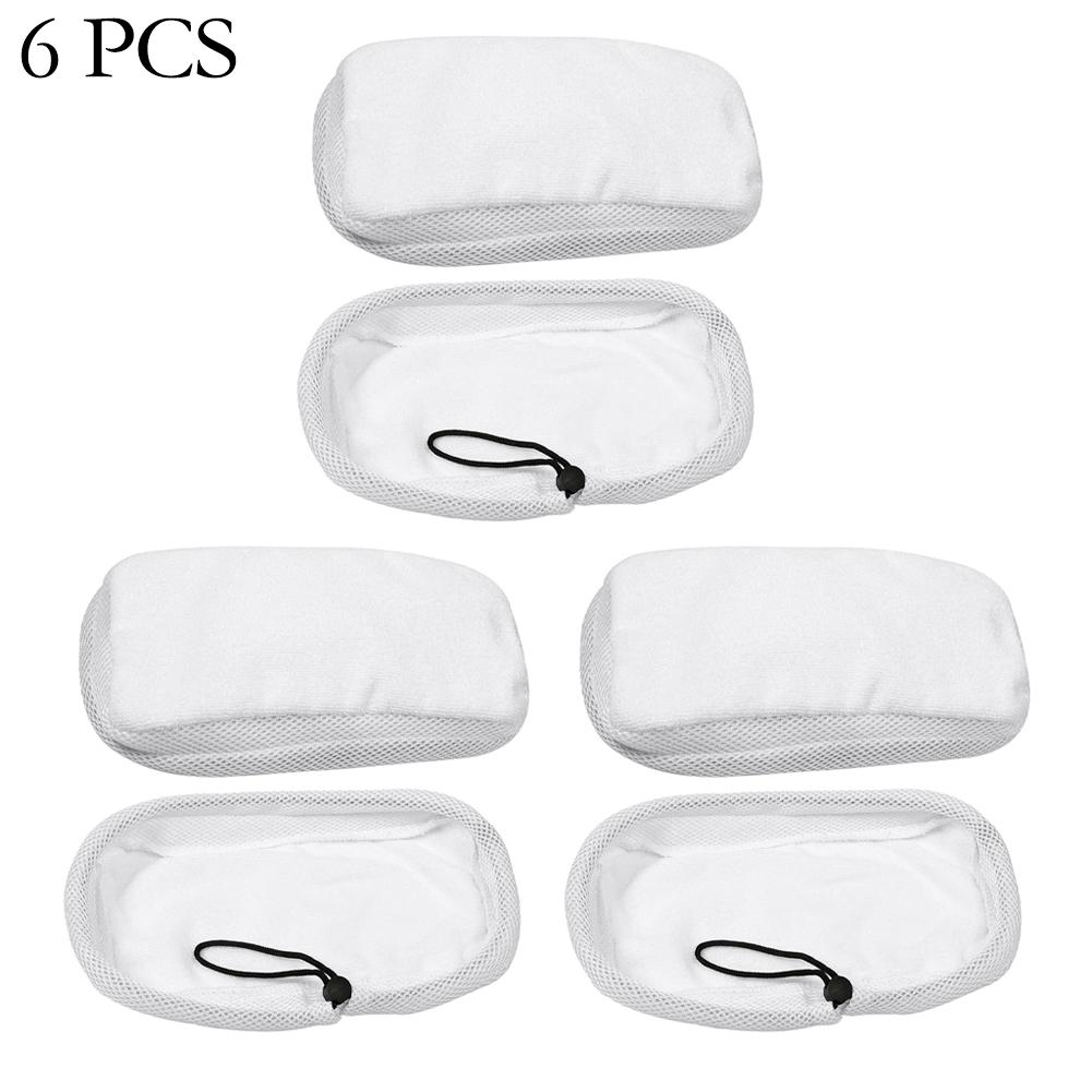 

Microfiber Mop Cloth 9in1 Accessories Fiber Pads Washable White #720021 720502 Replacement Reusable Spare Parts