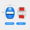 4pcs Car Door Lock Cover Protection Case  For Toyota GRsport Crown Hilux Aygo Yaris Corolla Rav4 CHR Auris Cruiser Sticker