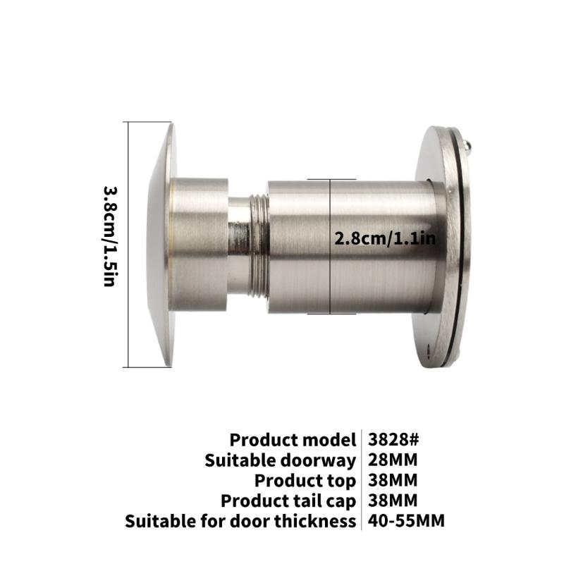 200 Degree Wide Angles Door Viewers Security Door Eye Viewer Peephole Door Hardware for Better Home Security Enduring