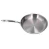Easy-to-clean, Non-stick Frying Pan with a Long Handle, Stainless Steel Cookware (28cm)