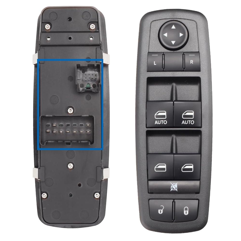 For 2014-17 Cherokee Driver Side Power Window Switch 68141894Aa (Warning: Pin 3+