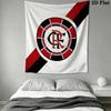 CR Flamengo Wall Tapestry Aesthetic Wall Hanging Printed Fabric Blanket Decorative Tapestries for Bedroom Living Room Home Decor