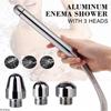 Hygienic Shower For Bathroom Enema Water Nozzle With 3 Style Head Anal Ingredients Douche Vaginal Clean Kit Cleaner Tool