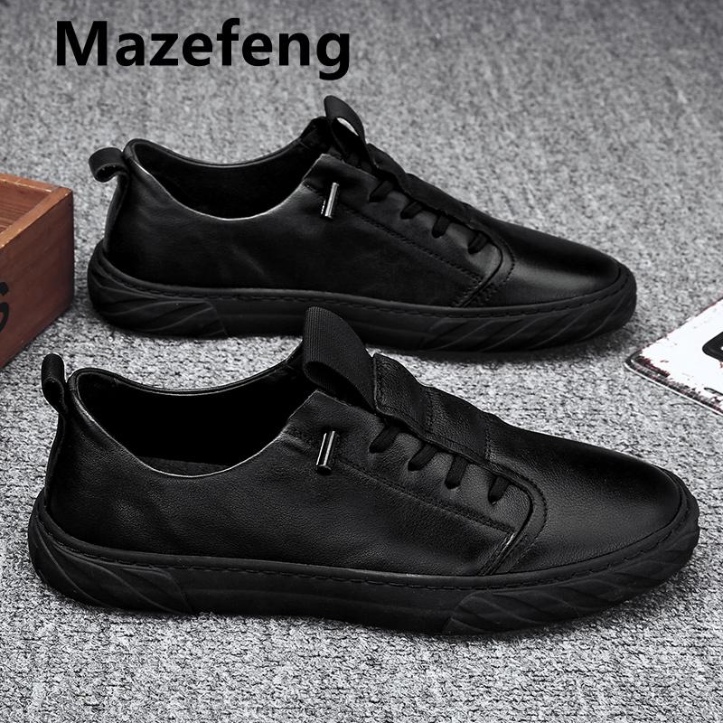 Moda 2024 Nuove Scarpe da Uomo Pelle Pelle di Vacchetta Scarpe da Uomo Comode Basse Inglesi Casual Scarpe Singole Scarpe in Pelle Scarpe Formali