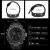 findtime Men's Digital Watch with Analog and Digital Analog Function, Waterproof, Military Watch, Stopwatch, Sports, Dual Time, Stylish Alarm, LED, Ja