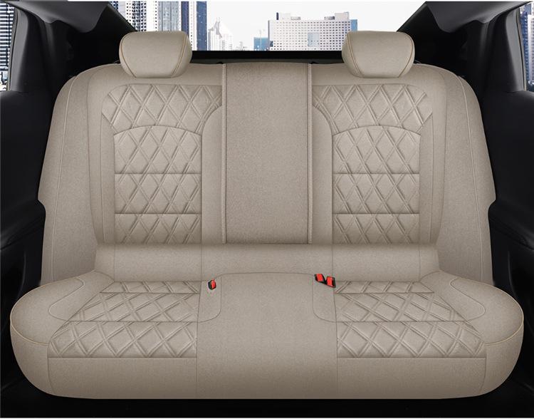 Toyota Corolla All-Season Linen Seat Covers, 5-Seat Full-Surround Design