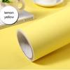 Matte Solid Color Wallpaper Self-Adhesive Waterproof Bedroom Renovation Dormitory Background Wall Decor Desktop Wardrobe Sticker