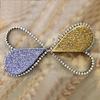 Net Celebrity with Diamond Heart-shaped Clutch Bag Diamond Dinner Bag Clutch Small 2020 New Female
