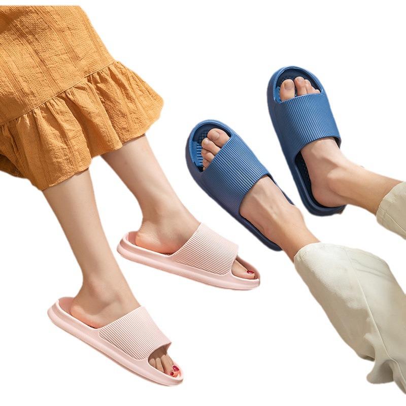 Men's and Women's Indoor Slippers, Couple's Home Sandals, Flip Flops for Bathroom