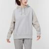 Nike Sportswear Embroidered Logo Color Block Fleece Hoodie Women Hoodies Off-White DO6961-097
