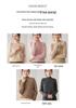 Ribbed Cashmere Half-High Neck Sweater - Women's Autumn/Winter Fashion Loose Knit Pullover