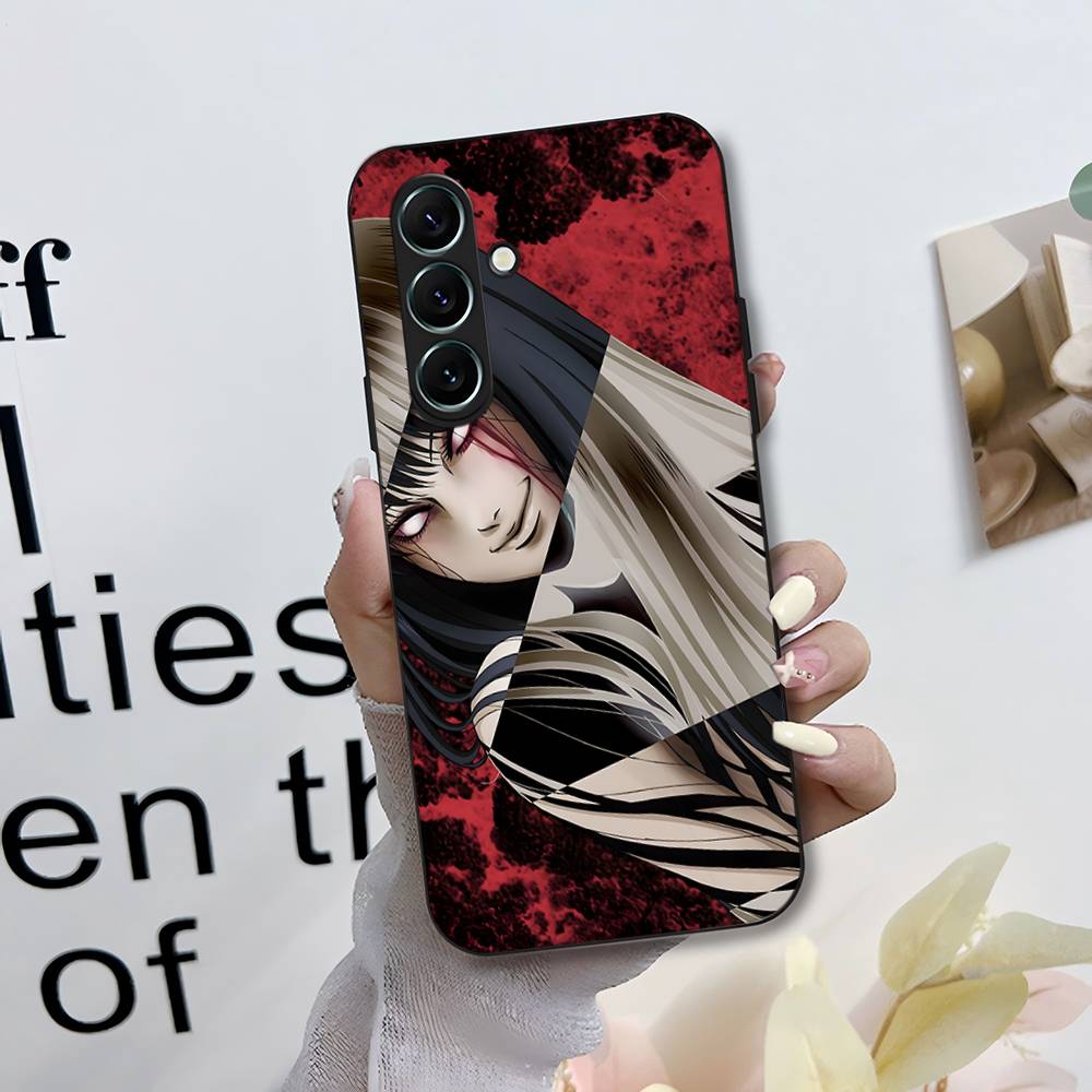 Junji Itos Tomies Phone Case For Samsung S 24 Fe 25 Ultra Plus 20 Lite 21 30 22 23 24 22 Ultra 5G Fundas