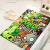 Zombie Plant Fight Carpet Rug for Living Room Bedroom Home Sofa Decoration,Kids play Non-slip Floor Mat